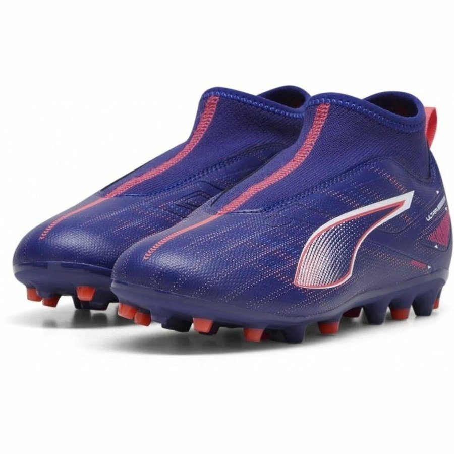 Fodboldstvler til brn Puma Ultra 5 Match+ Ll Mg Lilla #4