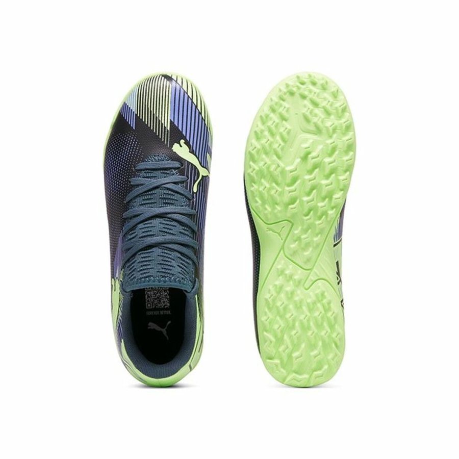 Fodboldstvler til brn Puma Future 7 Play Tt Lilla Grn #3