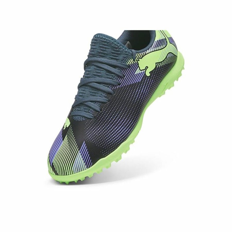 Fodboldstvler til brn Puma Future 7 Play Tt Lilla Grn #5