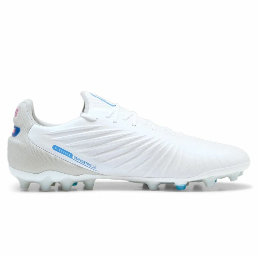 Voksen fodboldstvler Puma King Ultimate Mg Hvid #2