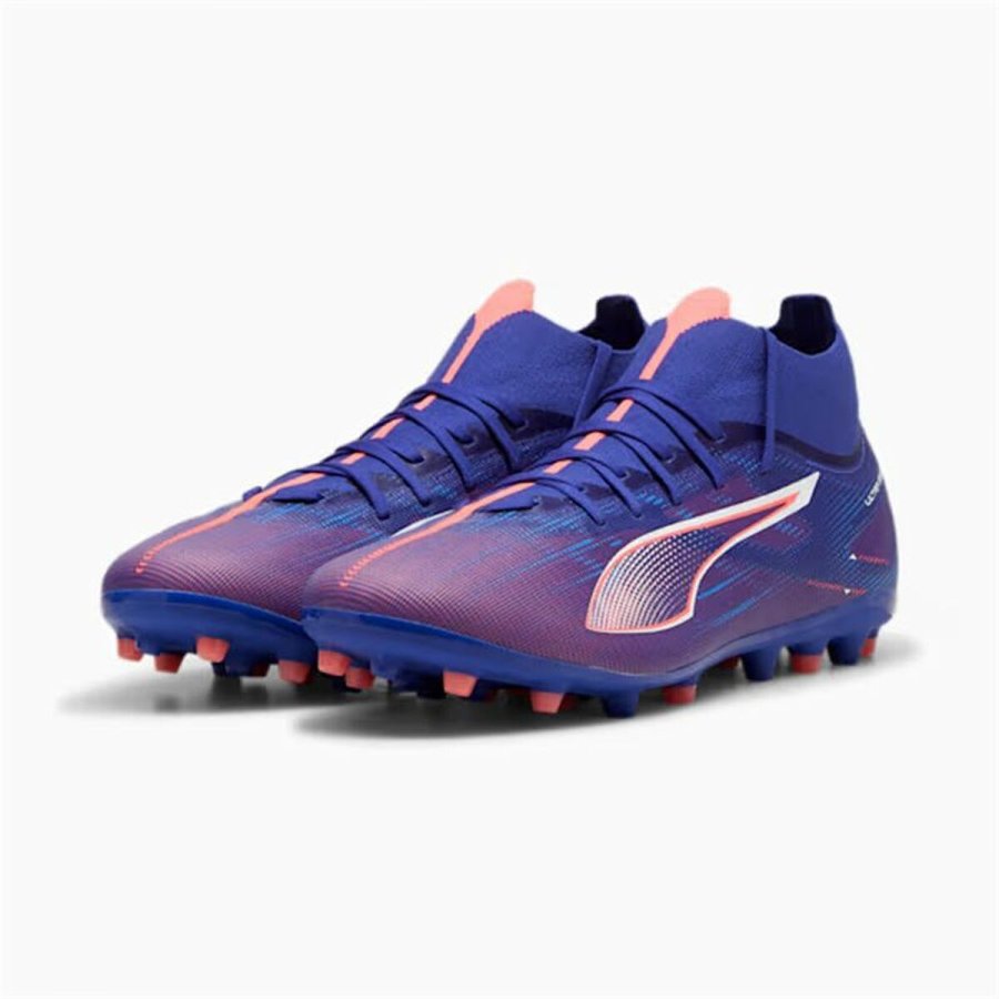 Voksen fodboldstvler Puma Ultra 5 Match+ Mg Lilla #4