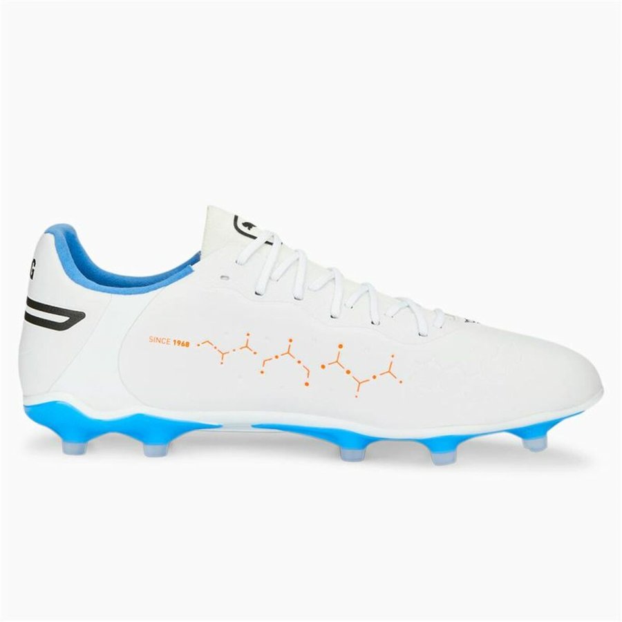 Fodboldstvler til brn Puma Ultra 5 Match It + Mid Hvid #2