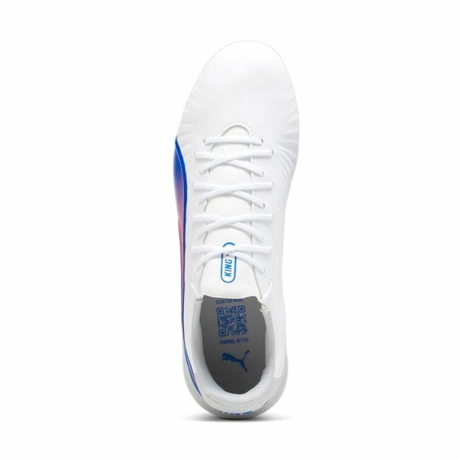 Voksen fodboldstvler Puma King Match Mg Hvid #4