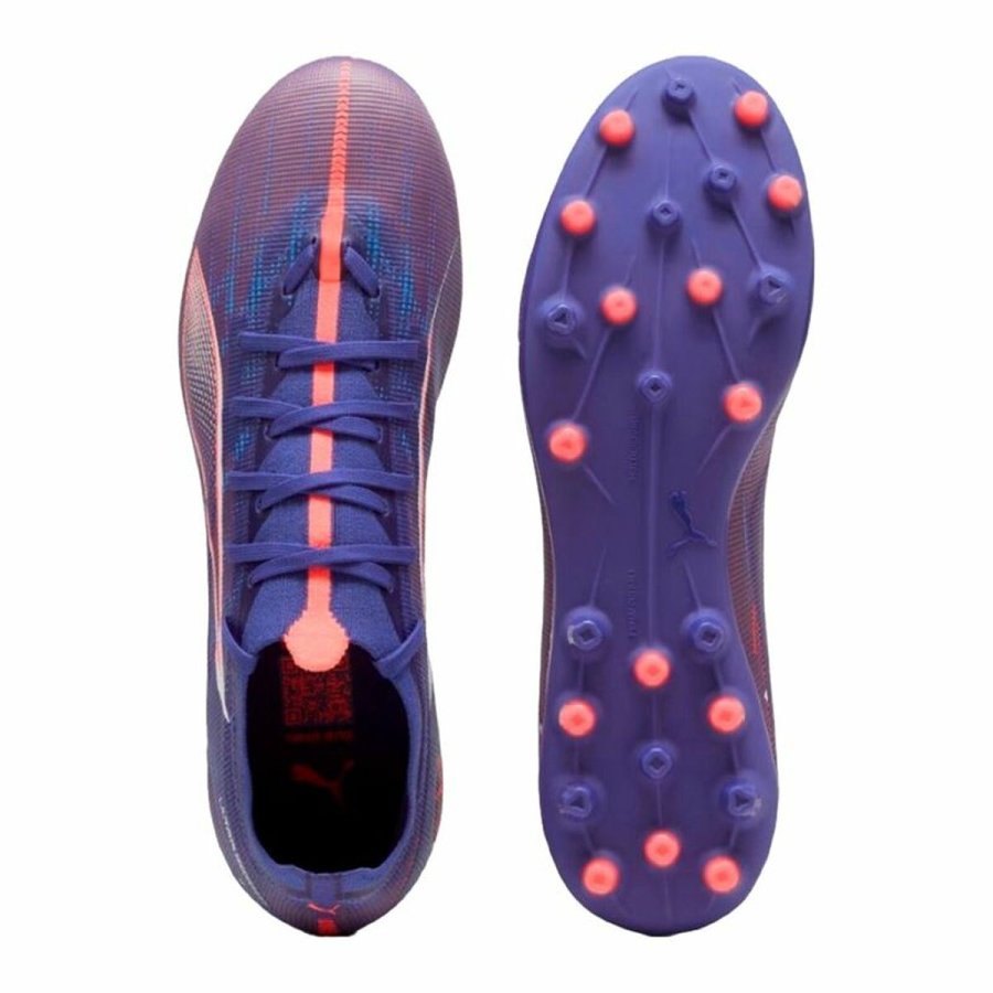 Voksen fodboldstvler Puma Ultra 5 Match Mg Lilla #3
