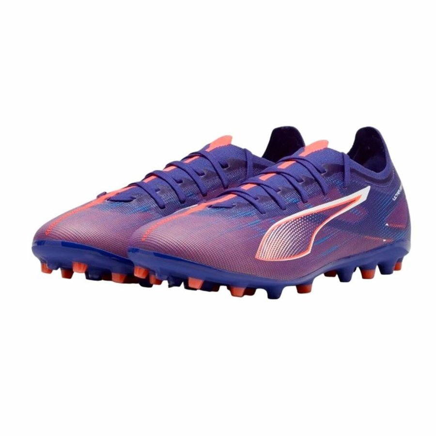 Voksen fodboldstvler Puma Ultra 5 Match Mg Lilla #4