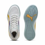 Basketballsko til voksne Puma Court Pro Hvid Gul #3