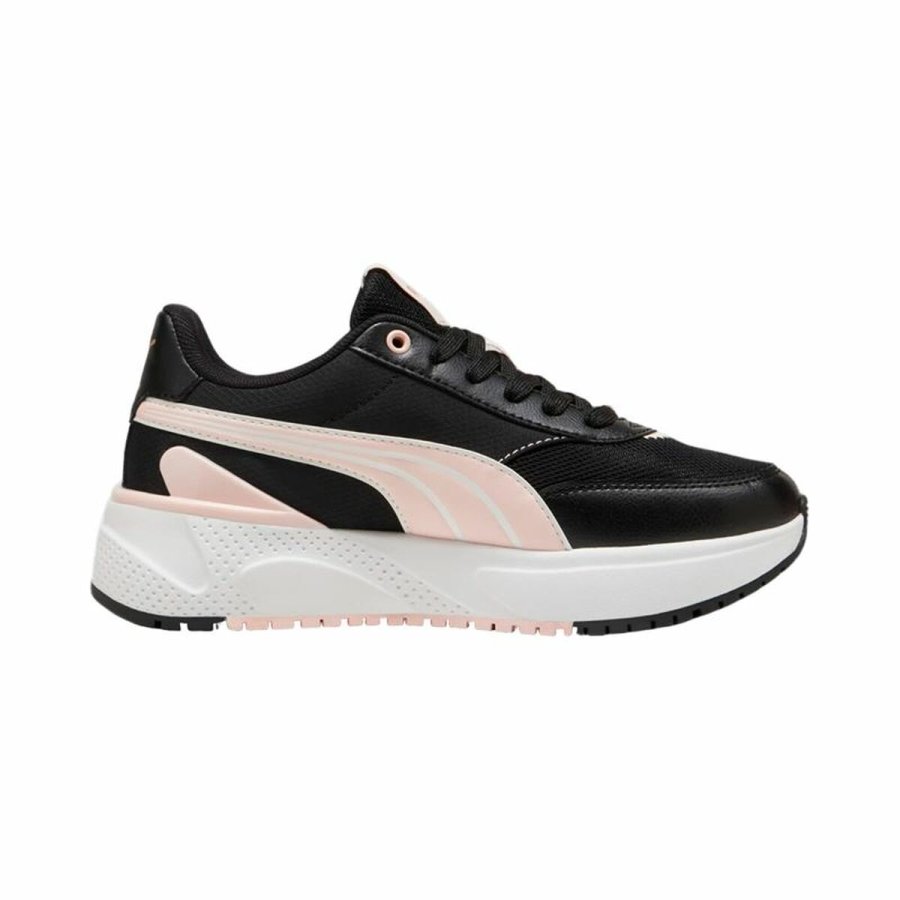 Kvinde Casual Sneakers Puma R78 Disrupt Lt Sort #1