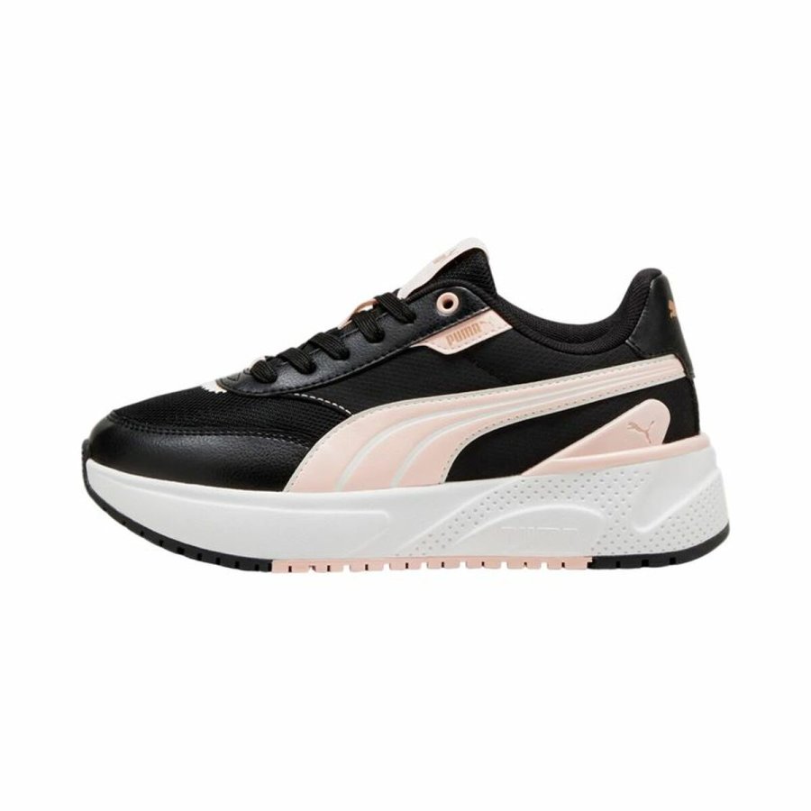 Kvinde Casual Sneakers Puma R78 Disrupt Lt Sort #2