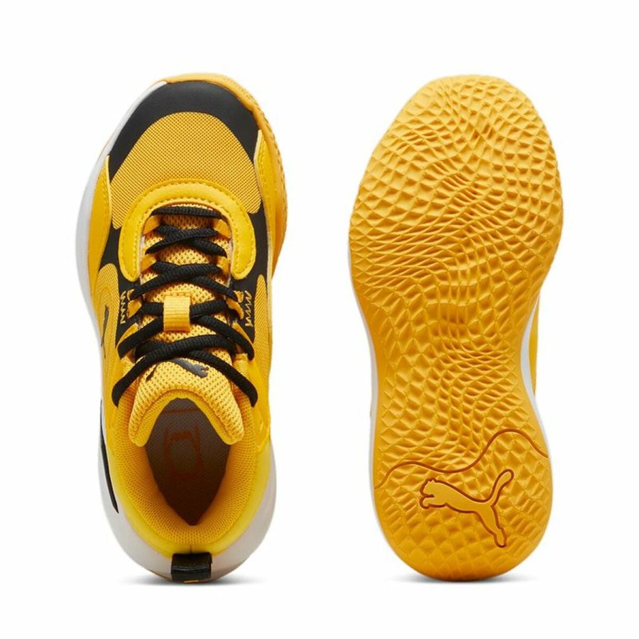 Basketballsko til voksne Puma Playmaker Pro Ps Orange #3