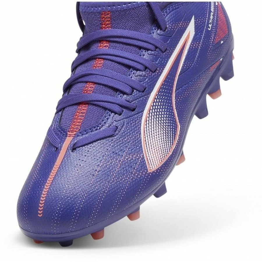 Fodboldstvler til brn Puma Ultra 5 Match Mg Lilla #5