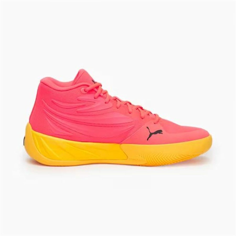 Basketballsko til voksne Puma Court Pro Gul #2