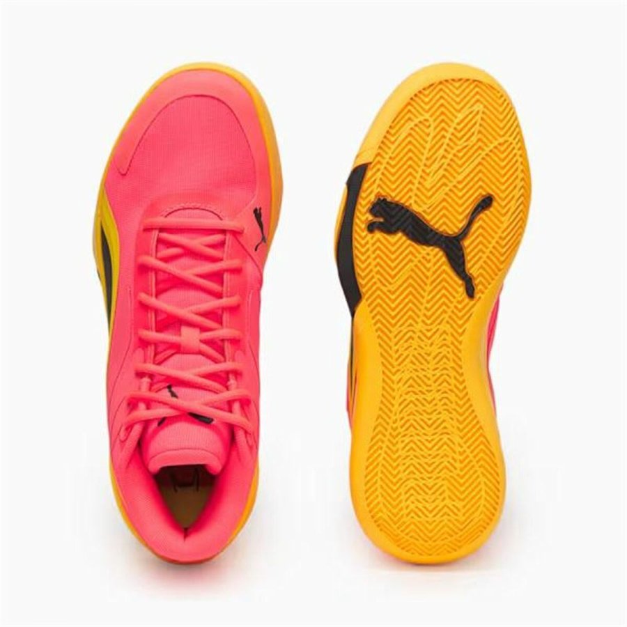 Basketballsko til voksne Puma Court Pro Gul #3