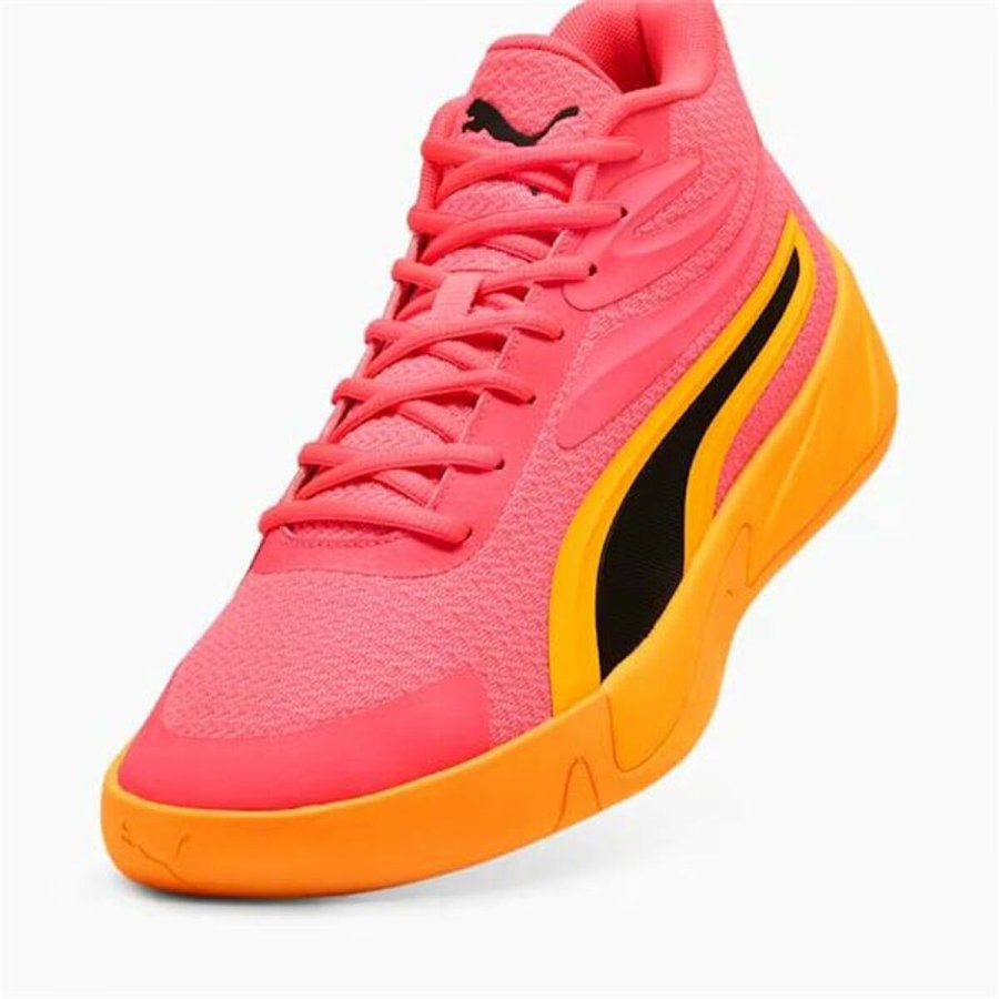 Basketballsko til voksne Puma Court Pro Gul #4