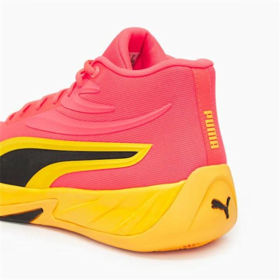 Basketballsko til voksne Puma Court Pro Gul #5