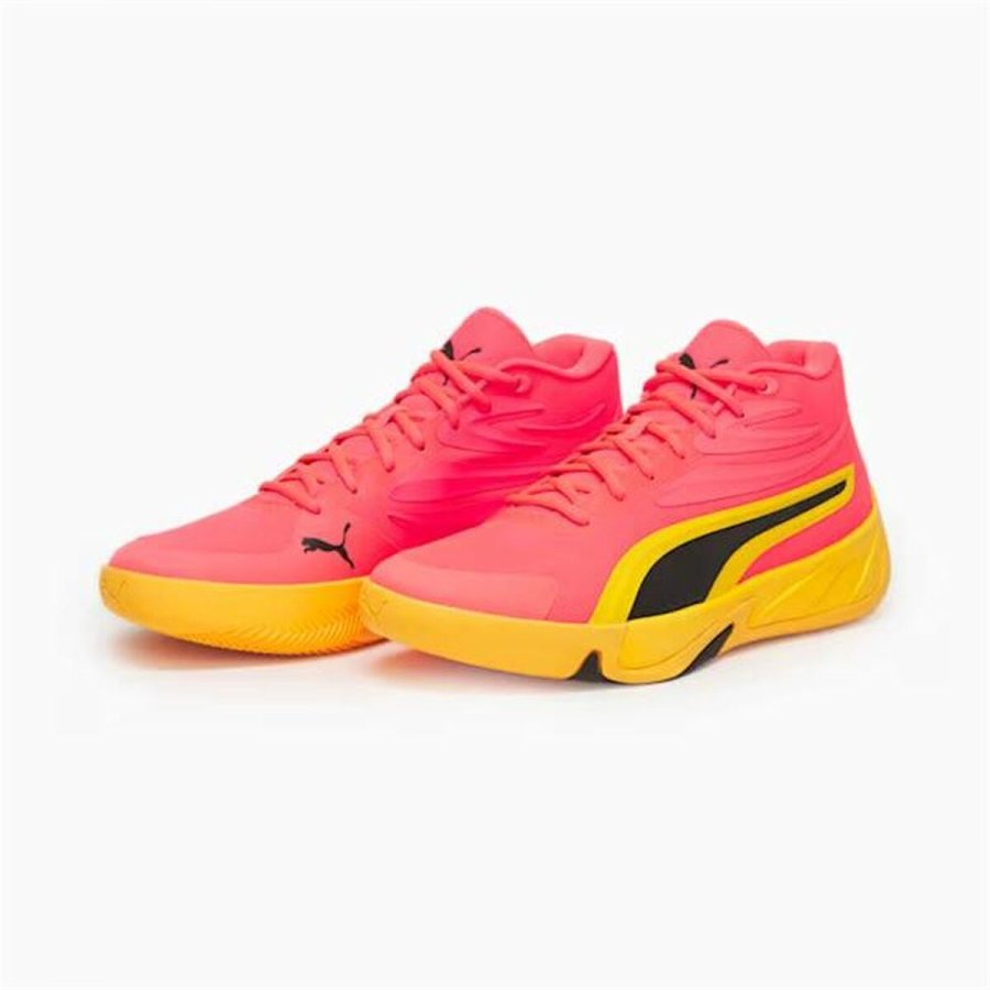 Basketballsko til voksne Puma Court Pro Gul #6