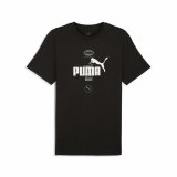 Kortrmet T-shirt til Mnd Puma Puma Power Graphic #1