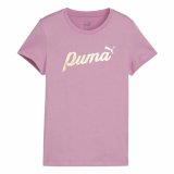 Brne Kortrmet T-shirt Puma Essentials+ Script Metallic G #1