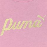Brne Kortrmet T-shirt Puma Essentials+ Script Metallic G #3
