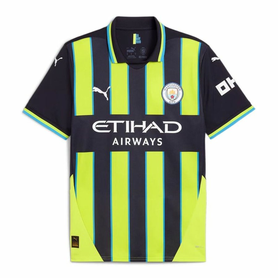 Kortrmet fodboldtrje til mnd Puma Manchester City 24/25 Replica #1