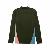 Trning sweatshirt til voksne Puma Manchester City 24/25 Training Oliven #2