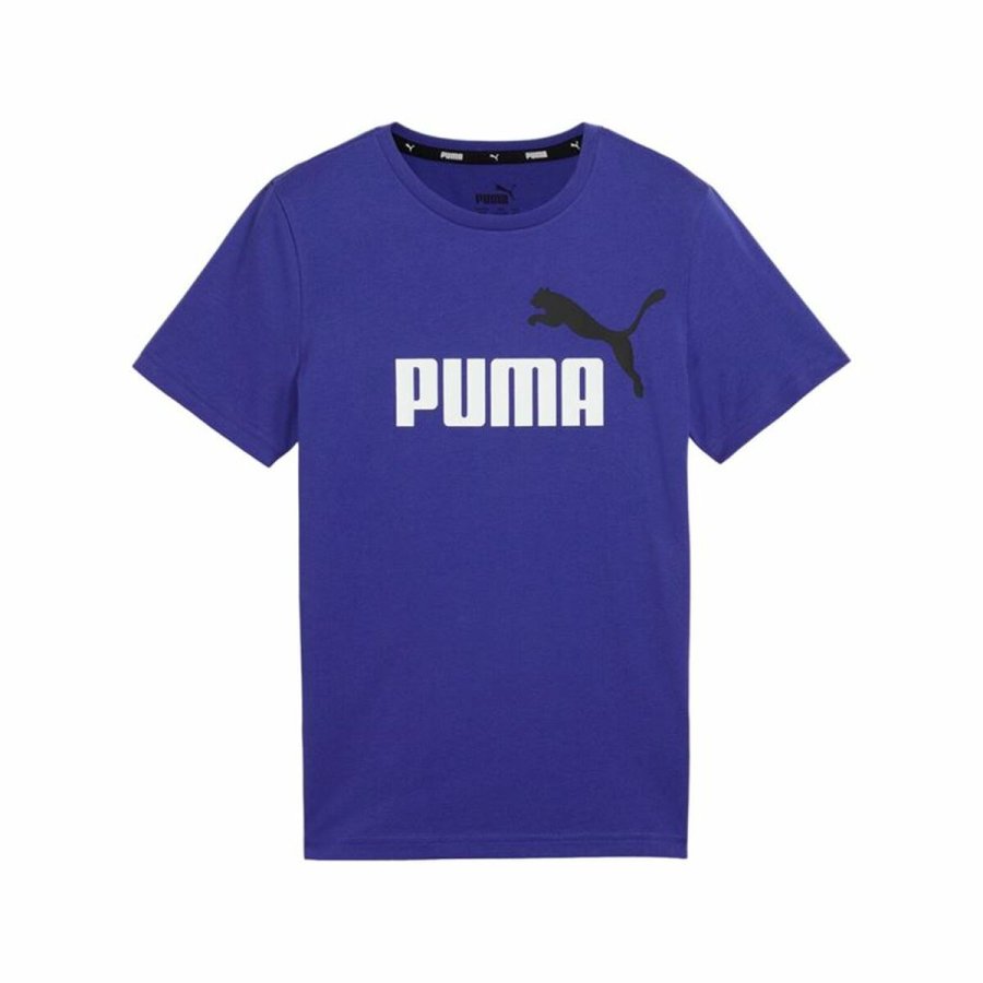Brne Kortrmet T-shirt Puma Essentials + 2 Col Logo #1