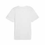 Kortrmet Sport T-shirt Puma Run Favorites Forever Faster Hvid #2