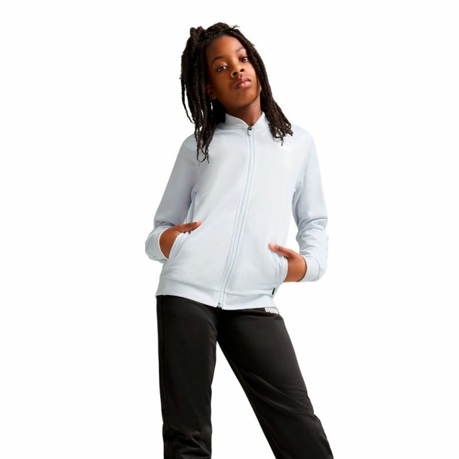 Trningsdragt til brn Puma Baseball Tricot Suit G Hvid #3