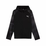 Sport Jakke til M�nd Puma Run Favorite Aop Woven Sort #1