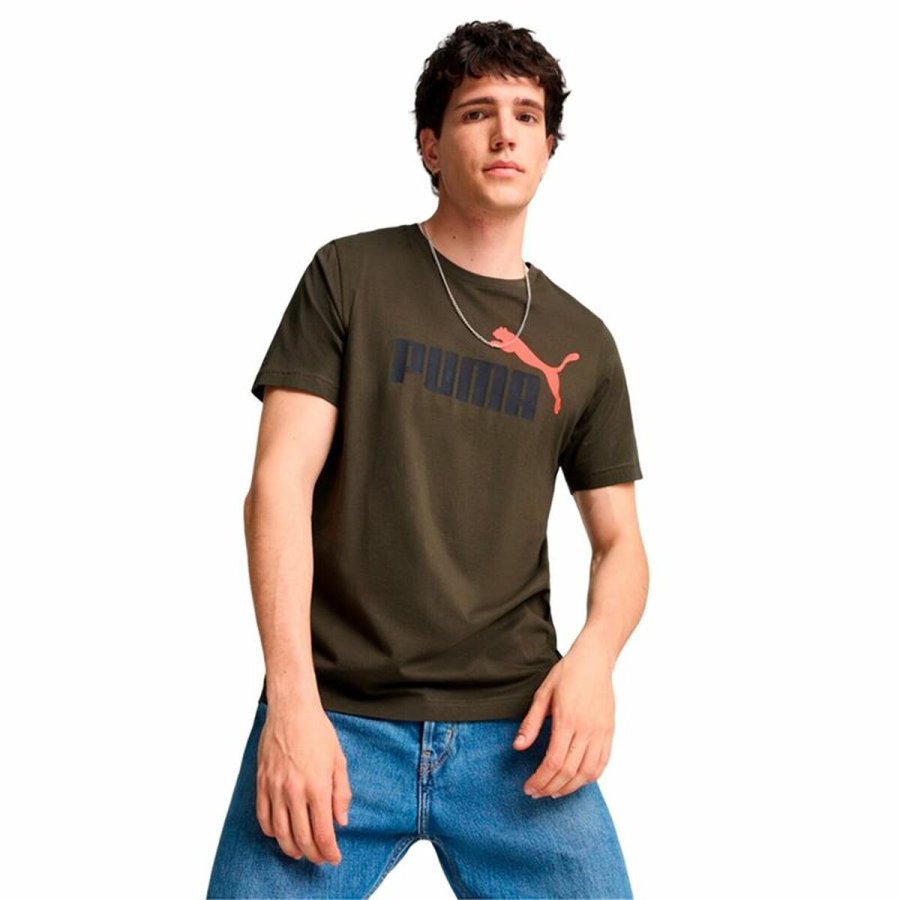 Kortrmet T-shirt til Mnd Puma #3