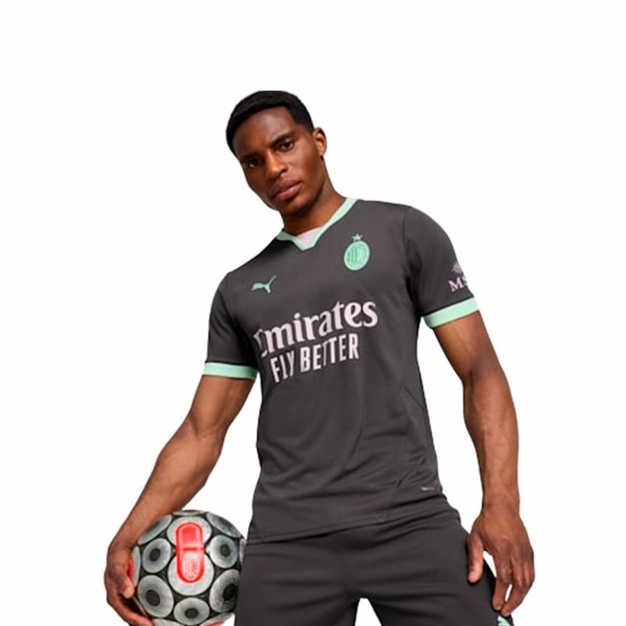 Kortrmet fodboldtrje til mnd Puma AC Milan #3