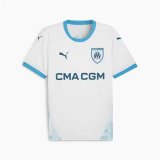 Kortrmet fodboldtrje til mnd Puma Olympique de Marseille Home 24/25 #2