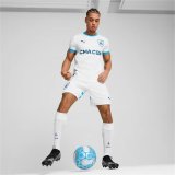 Kortrmet fodboldtrje til mnd Puma Olympique de Marseille Home 24/25 #5