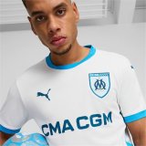 Kortrmet fodboldtrje til mnd Puma Olympique de Marseille Home 24/25 #6