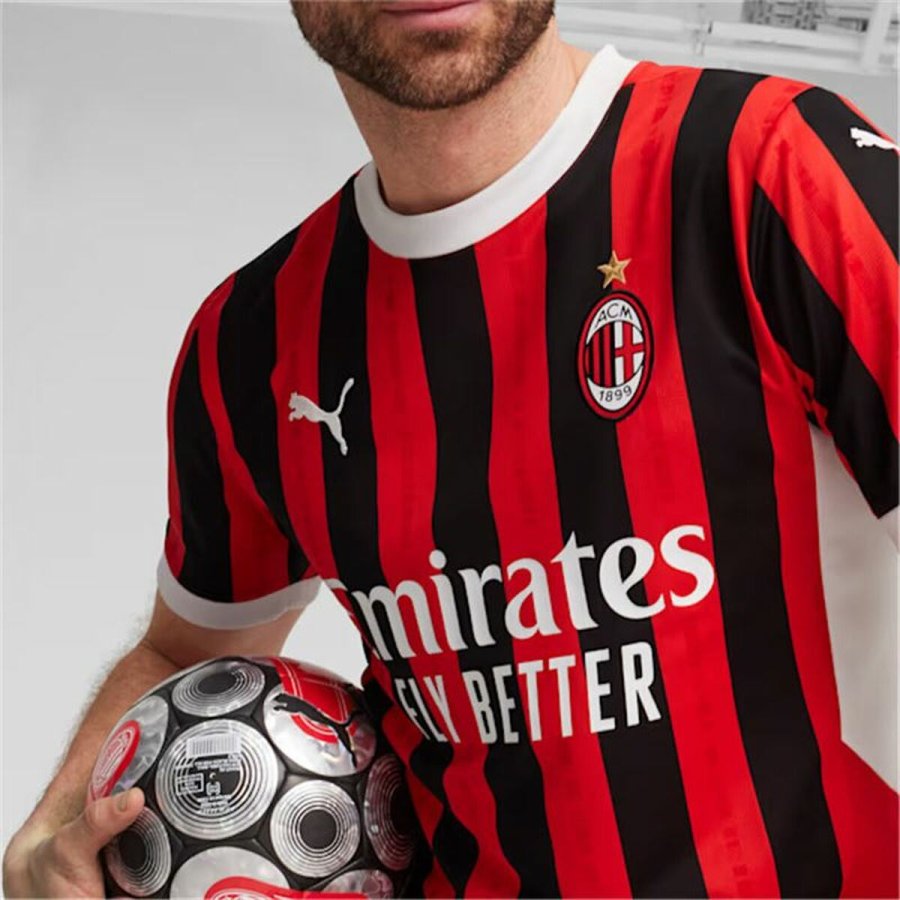 Kortrmet fodboldtrje til mnd Puma AC Milan #5