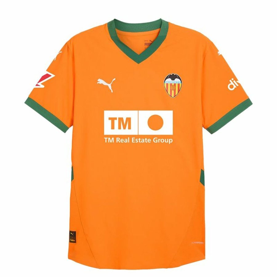 Kortrmet fodboldtrje til mnd Puma Valencia C.F. 3 Equipacin #1