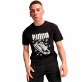 Kortrmet T-shirt til Mnd Puma Graphics Sneaker #1