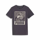 Brne Kortrmet T-shirt Puma Lilla #1
