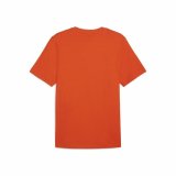 Kortrmet T-shirt til Mnd Puma Graphics Sneaker Orange #2