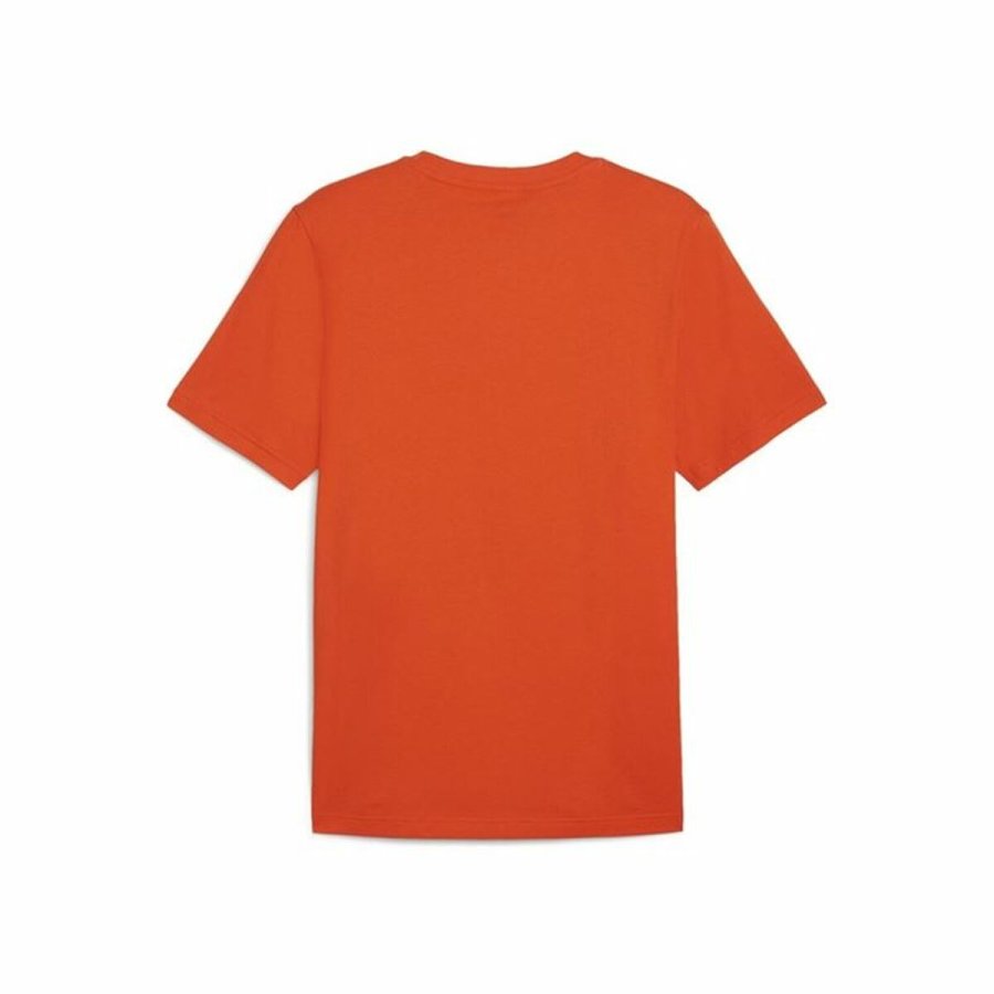 Kortrmet T-shirt til Mnd Puma Graphics Sneaker Orange #2