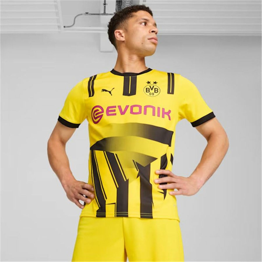 Kortrmet fodboldtrje til mnd Puma Borussia Dortmund copa 24/25 #3