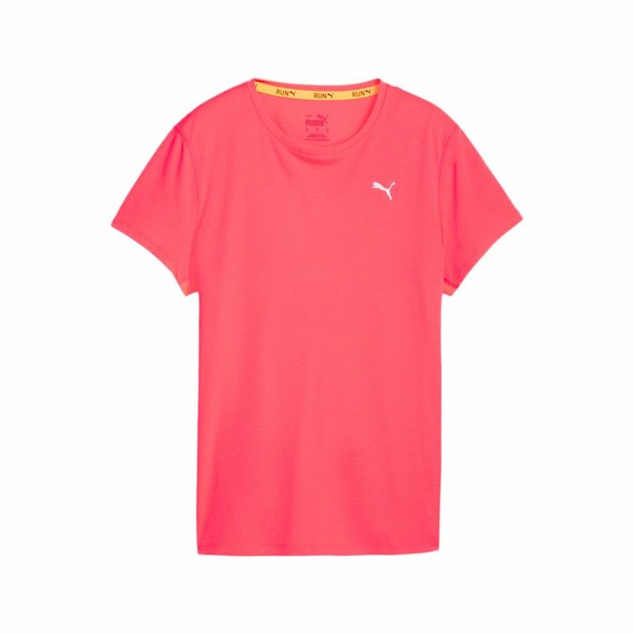 Kortrmet T-shirt til Kvinder Puma Run Favorites Velocity #1