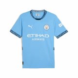 Kortrmet fodboldtrje til mnd Puma Manchester City 24/25 1 #1