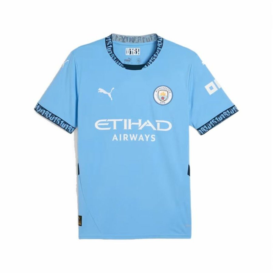 Kortrmet fodboldtrje til mnd Puma Manchester City 24/25 1 #1