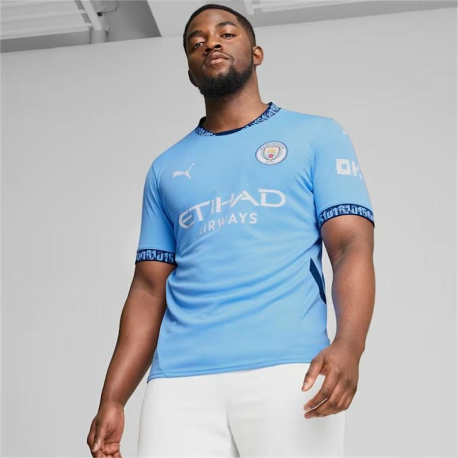 Kortrmet fodboldtrje til mnd Puma Manchester City 24/25 1 #3