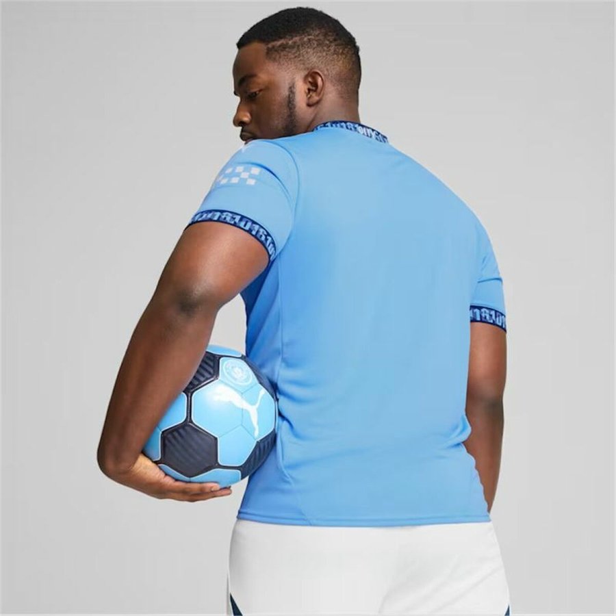 Kortrmet fodboldtrje til mnd Puma Manchester City 24/25 1 #4