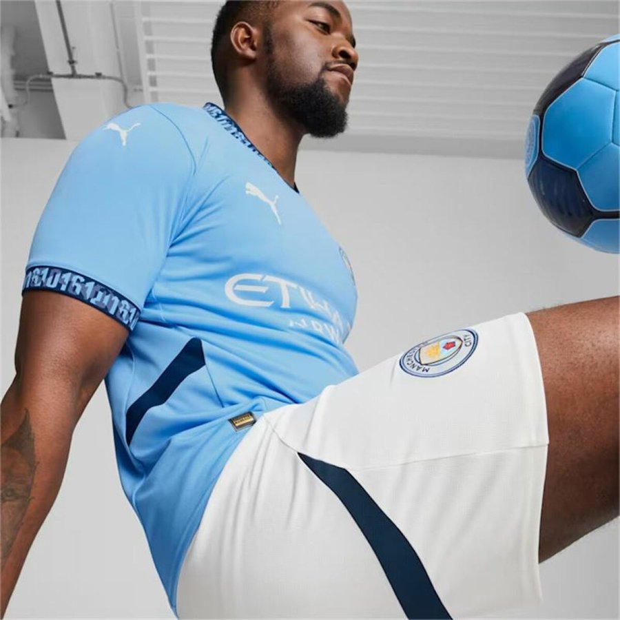 Kortrmet fodboldtrje til mnd Puma Manchester City 24/25 1 #6
