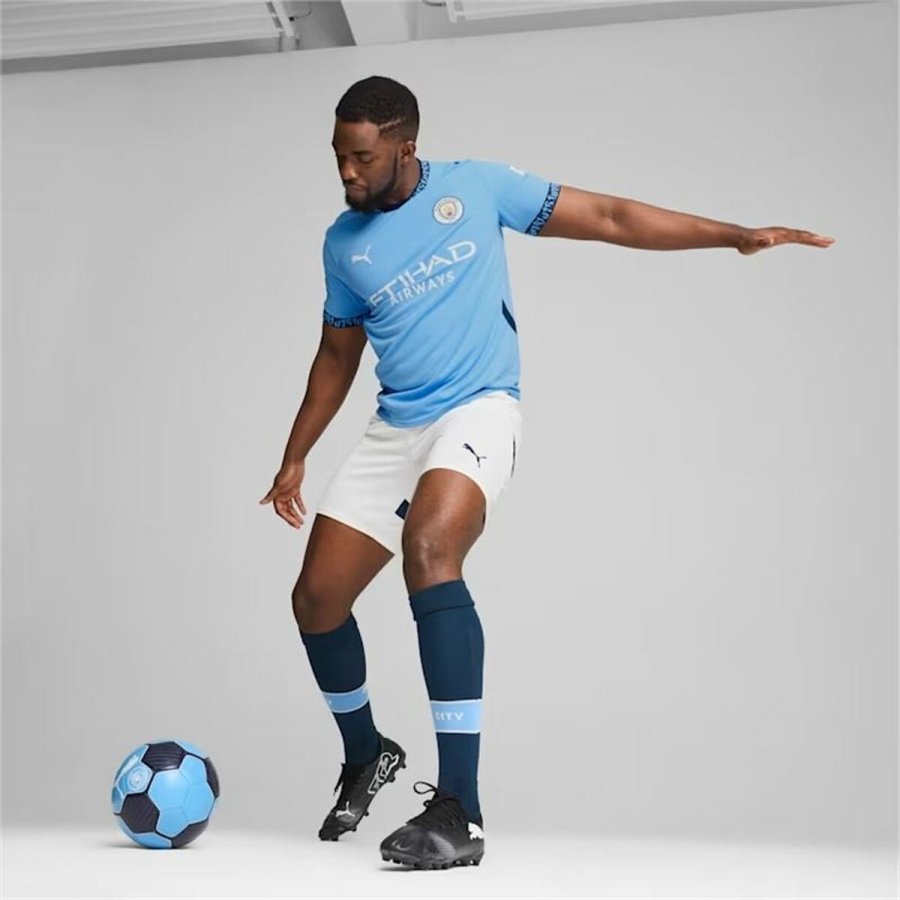Kortrmet fodboldtrje til mnd Puma Manchester City 24/25 1 #7