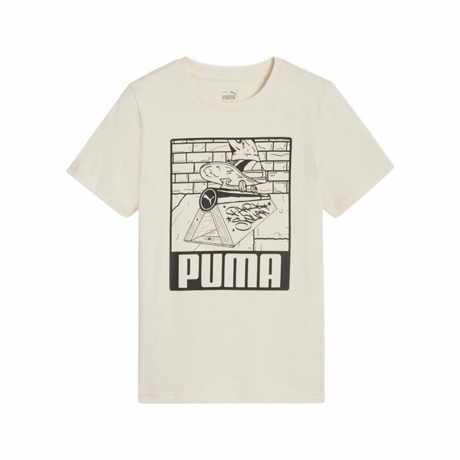 Brne Kortrmet T-shirt Puma Essentials+ Mid 90S Graphic #1
