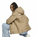 Sportsjakke til damer Puma Ess Hooded Padded Jacket Beige #4