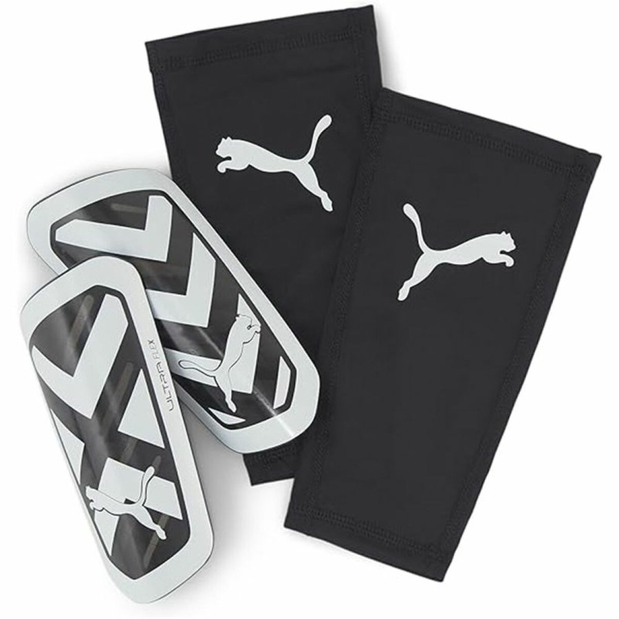 Benskinner til Fodbold Puma Ultra Flex Sleeve Hvid Sort #1